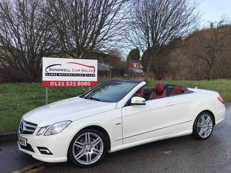 Mercedes E Class A 10 975a A Mercedes Benz E Class 1 8 E200 Cgi Blueefficiency Sport Cabriolet 2dr Petrol Used The Parking