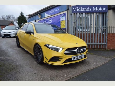 Mercedes A 35 Amg Gelb Gebrauchtwagen Gebrauchtwagen Suchen Das Parking