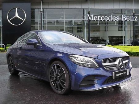 Mercedes Classe C Coupe Bleu D Occasion Recherche De Voiture D Occasion Le Parking