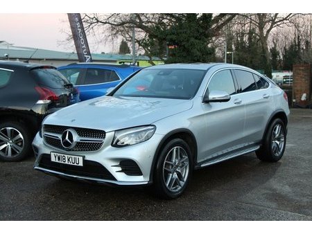 Mercedes Glc Coupe 18 Mercedes Benz Glc Class 3 0 Glc 350 D 4matic Amg Line Premium Plus 4d 255 Bhp Used The Parking