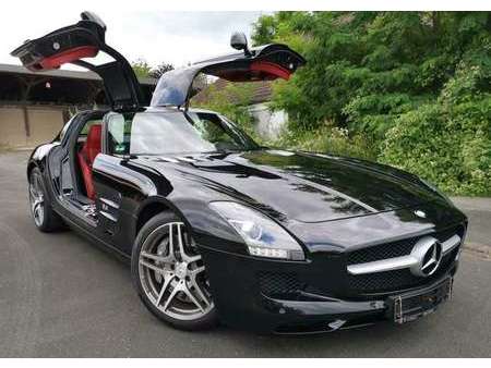 Mercedes Sls Class Sls 63 Amg Noir Allemagne D Occasion Recherche De Voiture D Occasion Le Parking
