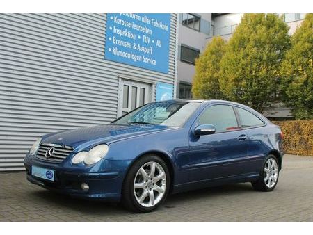 Mercedes C Class Coupe Blue Germany Used Search For Your Used Car On The Parking
