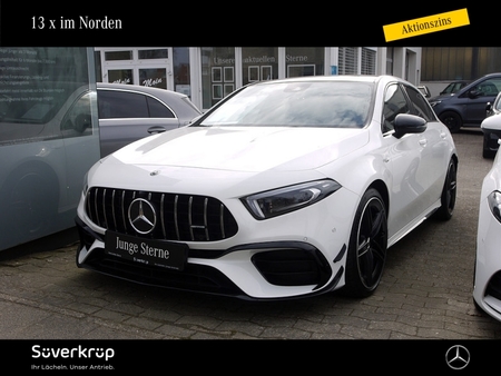 Mercedes A Class A 45 Amg Blanc D Occasion Recherche De Voiture D Occasion Le Parking