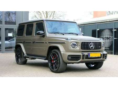 Mercedes Classe G Mercedes Benz G 63 Amg Yellow Olive Magno Carbon Night Used The Parking