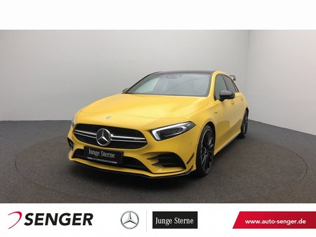 Mercedes A 35 Amg Jaune D Occasion Recherche De Voiture D Occasion Le Parking
