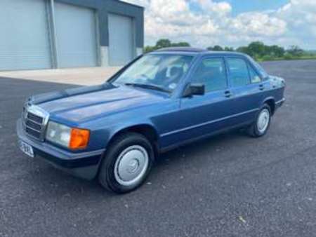 Mercedes 190 Bleu D Occasion Recherche De Voiture D Occasion Le Parking