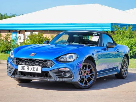 Abarth Fiat 124 Spider Blue Used Search For Your Used Car On The Parking