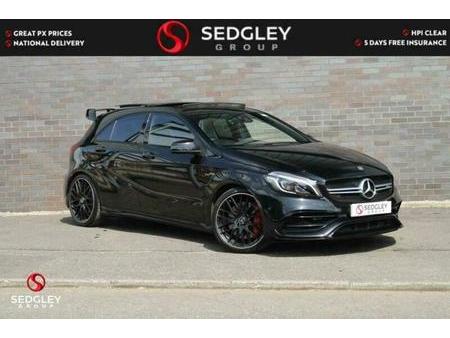 Mercedes A 45 Amg Noir D Occasion Recherche De Voiture D Occasion Le Parking