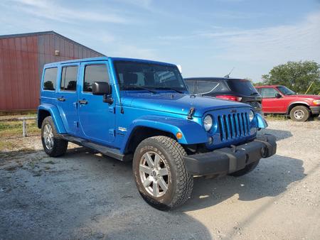 Jeep Wrangler Unlimited Bleu D Occasion Recherche De Voiture D Occasion Le Parking
