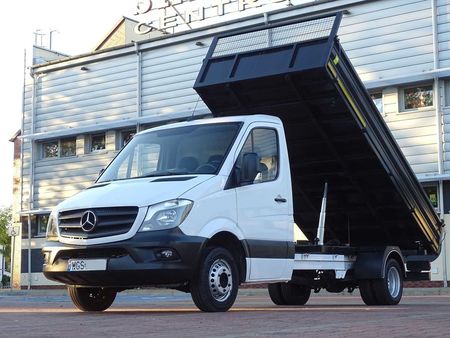 MERCEDES SPRINTER mercedes-benz-sprinter -513-2-2cdi-wywrotka-3stronna-kiper-paka-2015rok-gostynin-o-olx-pl Used -  the parking