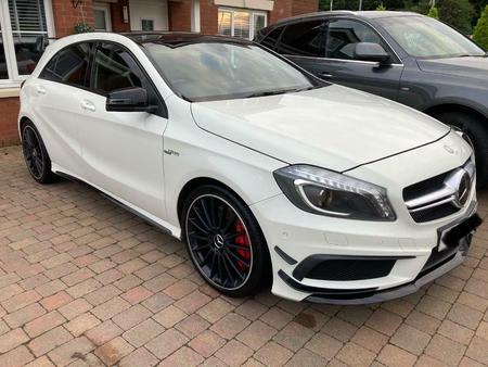 Mercedes White A45 Used Search For Your Used Car On The Parking