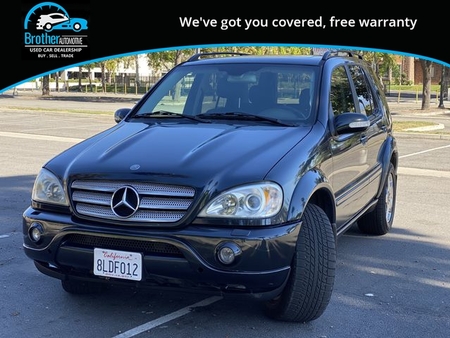 Mercedes M Class Black Color 02 Mercedes Benz M Class Amg Ml 55 4matic For Sale In San Bernardino Ca 924 Used The Parking