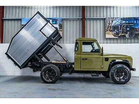 Range Rover Tipper LAND ROVER DEFENDER 1997-land-rover-defender-hi-capacity-tipper-truck ...