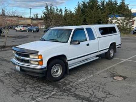 Chevrolet C2500 1997 Chevy Silverado C K C2500 Extended Cab Longbed Pickup Used The Parking