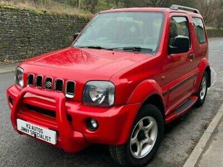 SUZUKI JIMNY 2002-suzuki-jimny-1-3-jlx-4x4-in-red-good-looking-truck