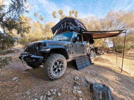 JEEP WRANGLER overlander-jeep-wrangler-rubicon-jlu-seilwinde-dachzelt-markise  Used - the parking