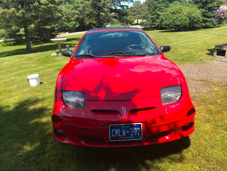 2000 Pontiac Sunfire Red