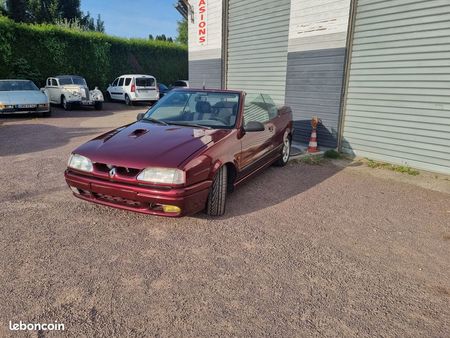 Porte Avant Gauche Pour Renault 19 Cabriolet Phase 2 - Pièce D'occasion, état Opérationnel, Kilométrage 75k-100k Km