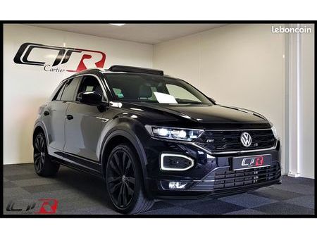 VOLKSWAGEN T-ROC volkswagen-t-roc-r-line-2019-150-ch-toit-ouvrant ...