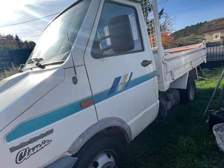 Camion Iveco Avec Benne - Miniature Old Cars, échelle 1/50, Neuve