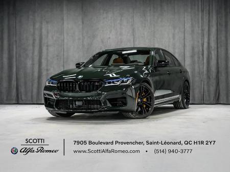 BMW SERIE 5 2022-bmw-m5-british-racing-green-individual-ceramic-brakes ...