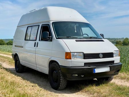 VOLKSWAGEN TRANSPORTER vw-t4-2-4d-hochdach-autark-reisefertig-camper ...