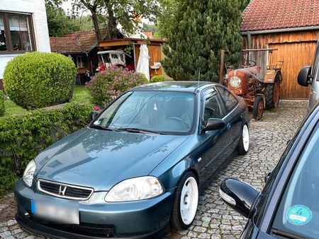 Ej8 Civic Blue MotorTrend