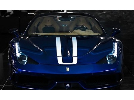 458 speciale blue