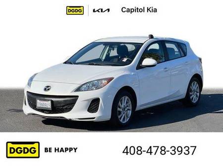 2013 Mazda 3 Hatchback White