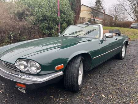 Miniature Corgi – Jaguar XJS Cabriolet – Échelle 1/18 – Vert Racing Anglais