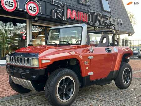 Voiture Miniature Hummer HX 1/18 - Couleur Kaki/argenté - Ouverture Des Portes Et Capots - Marque Maisto