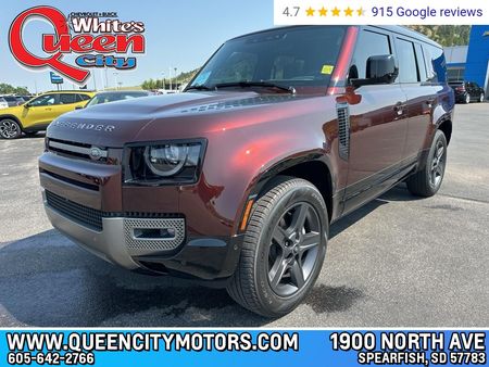 LAND ROVER DEFENDER red color 2024 land rover defender 130 x-dynamic se ...