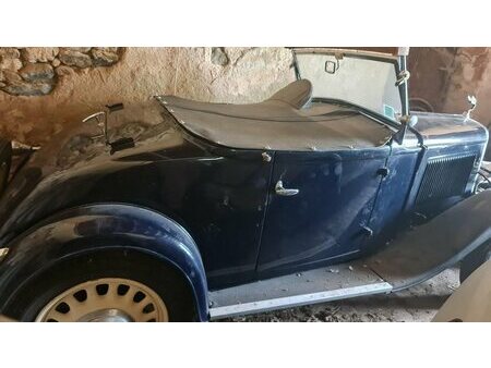 Persac : une Simca-Fiat Balilla cabriolet en vedette