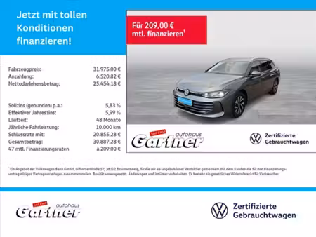 Volkswagen Passat 2.0 TDI 110