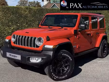 Jeep Wrangler 4XE 2.0 380 Sahara 4x4