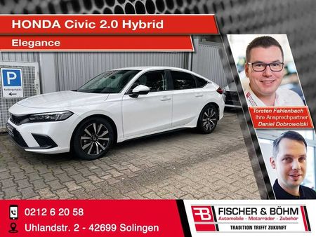 Honda Civic E:hev 2.0 184 Elegance