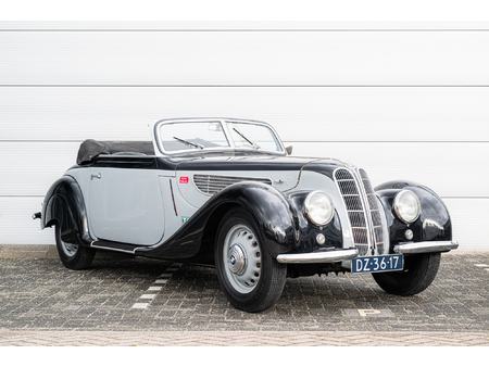 Modèle Réduit BMW 327 1937 - Métal 1/160 - Vintage Allemagne - Collection Rare