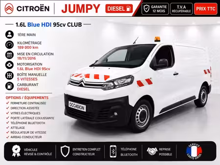 Citroën Jumpy 1.6 HDi 95 Club