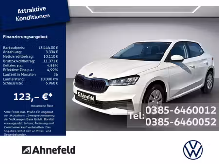 Škoda Fabia 1.0 MPI 65 Active