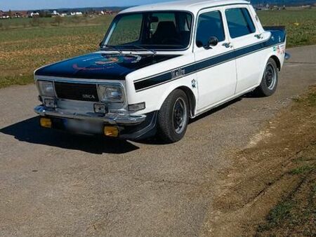 Voitures anciennes à Taradeau: Simca 1000 Rallye 2 SRT 77