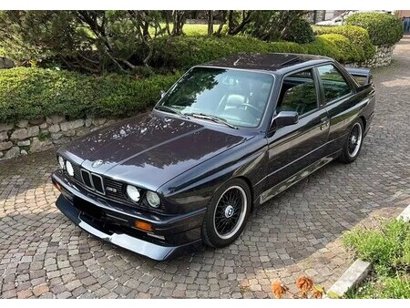 E30 M3 Felpa Uomo Grigio Scuro Taglia L - Morbida Mista Cotone Con Scollo Rotondo - Serigrafia Originale - 3
