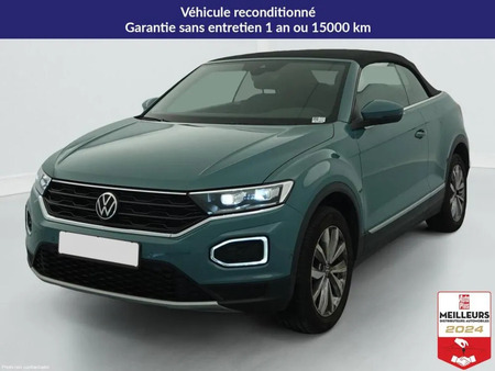 volkswagen t roc cabriolet vert d'occasion - Le Parking