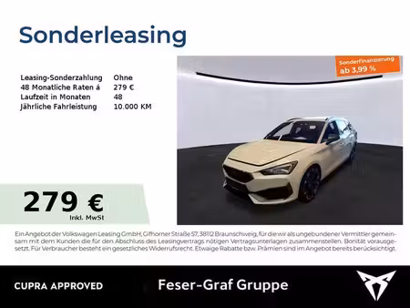 Cupra Leon 2.0 TSI 245
