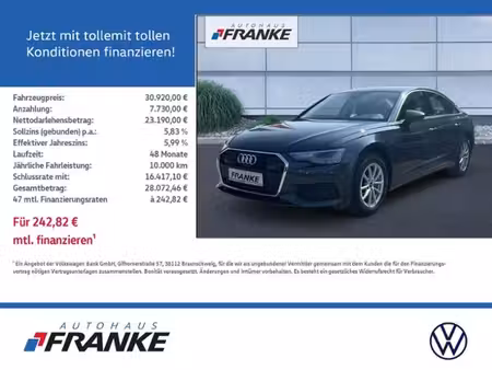 Audi A6 35 TDI 2.0 TDI 163