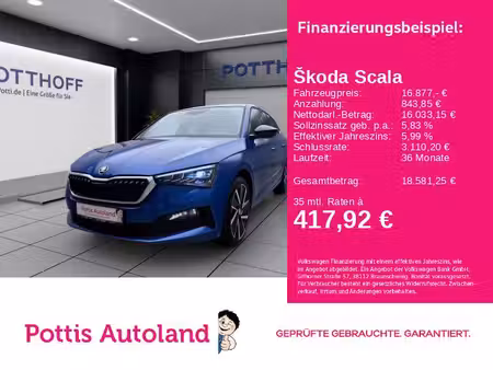 Škoda Scala 1.5 TSI 110 Style