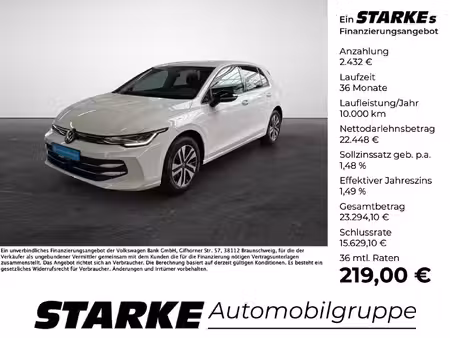 Volkswagen Golf 1.5 TSI 110