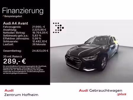 Audi A4 35 TDI 2.0 TDI 163
