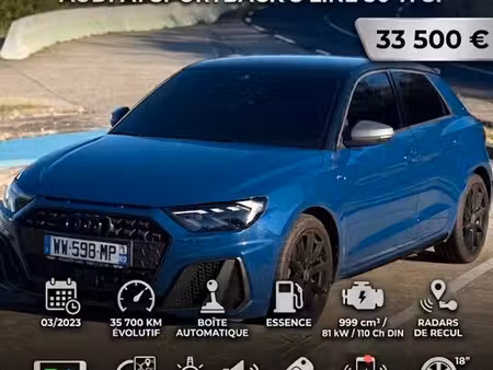 Audi A1 30 TFSI 1.0 TFSI 110 S line