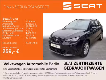 Seat Arona 1.0 TSI 110 Style