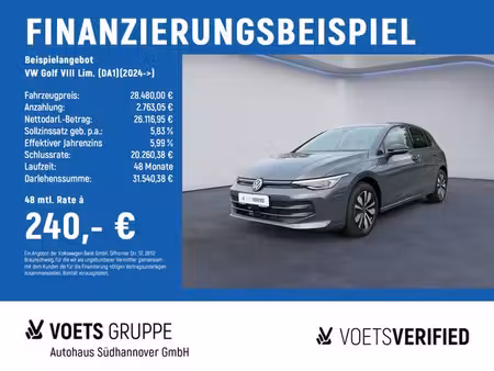 Volkswagen Golf 1.5 TSI 110